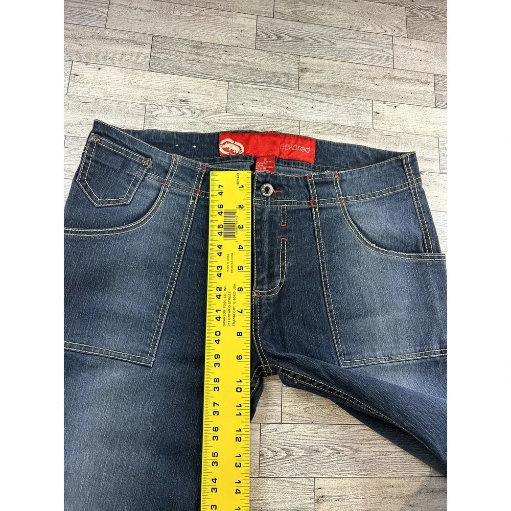 Ecko‎ Red Women's Classic Low Waist Boot Cut Denim Jeans 13_5
